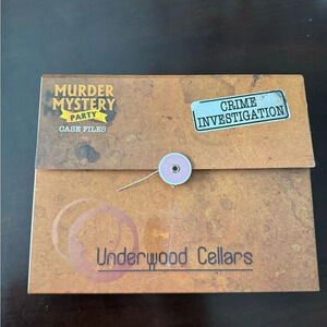 Murder Mystery Party Case Files : Underwood Cellars.